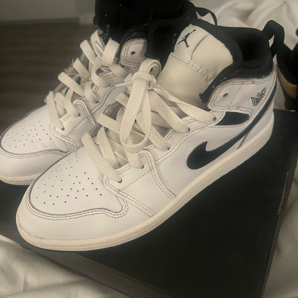 Jordan Kids Sneakers White and Black